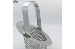 China Customize cylindrical wedge wire screen SS304 wedge screen paper mill pressure screen basket supplier