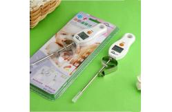 China Backlight LCD Cooking Thermometer For Liquids , Smart Food Thermometer Easy To Use supplier