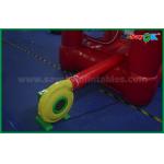 Customized Red Inflatable Money Machine Box Game Oxford Cloth