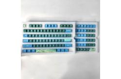 China Blank PBT Dye Sublimation Keycaps Custom Printing 3D Sublimation Mechanical Keyboard Keycap supplier