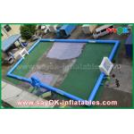 Adults PVC Tarpaulin Kids Inflatable Soccer / Football Field Court for Outside for sale