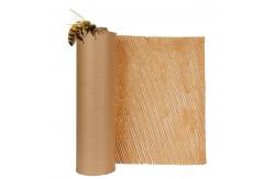 China 45CM*30M Bamboo Pulp Recycled Materials Honeycomb Paper For Wine Box Packaging supplier