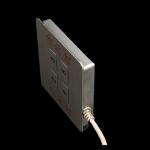 4 Keys Type Metal Numeric Keypad Water Resistant To Atm Machine for sale