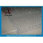 Durable Gabion Wire Mesh , Low Carbon Steel Wire Gabion Mesh Cages