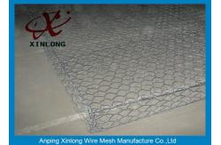 China Durable Gabion Wire Mesh , Low Carbon Steel Wire Gabion Mesh Cages supplier