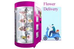 China Fresh Flower Vending Locker Machine 120V Delivery Cooling Touch Screen Smart supplier