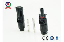 China Anti - Aging IP68 Solar Panel Connectors Dustproof With Customized Length supplier