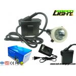 156LUM 350mA 6.6Ah 10000lux Cordless Miners Cap Lamp for sale