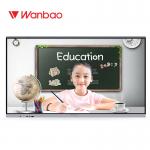 86 Inch Smart Interactive Flat Panel 4K Digital Classroom Dual System for sale