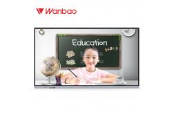 China 86 Inch Smart Interactive Flat Panel 4K Digital Classroom Dual System supplier