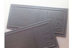 China Washable Reflective Silver TPU Label Personalized Promotional Gifts supplier