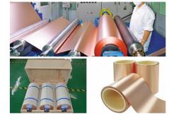China Gray Treated Single Side PCB Copper Foil 500 - 5000 Meter Length Per Roll supplier