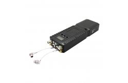 China ZKMANET3151 Handheld IP Mesh Radio, 300-3800MHz, Black, Frequency Hop Select supplier