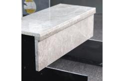 China Customizable Grade AAA Stair Ceramic Tiles , 17mm Natural Stone Stairs supplier