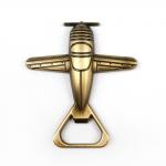 Metallic Design Die-cast Airplane Bottle Opener for Die-cast Style and Metallic Colors in Design for sale
