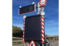 China IP65 Highway Electronic Sign P31.25 LED Module Traffic Display Screen supplier