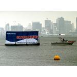 Crazy Event Advertising Inflatables Billboard /  Inflatable Floating Billboard for sale