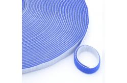 China  gripping hook & loop cable ties in black , Silk printing supplier