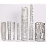 30mm 50mm Round 304 Stainless Steel Filter Mesh Perforated Metal Tube for sale