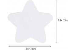 China 3mm Star Shape Artist Canvas Panels Non Toxic Cotton Blank Stretched Canvas Board supplier