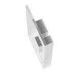 Silvery Anodizing Aluminum Heatsink Extrusion Profiles Forging Die Casting OEM for sale