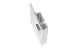China Silvery Anodizing Aluminum Heatsink Extrusion Profiles Forging Die Casting OEM supplier