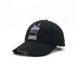 Customizable 6 Panel Baseball Cap With Cotton Sweatband And Matching Fabric Stitching Embroidery Logo for sale