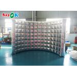 White LED Inflatable Photo Booth Wall Weddings Birthdays Events Advertising for sale