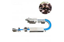 China High speed Chocolate coated fruit bar making machine with packing machine supplier