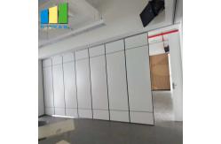 China Laminate Finish Removable Soundproof Partition Wall For Hotel ASTM E90 supplier