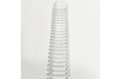 China 1.0mm Thick Twin Wire O Double Loop Spiral Binding Coil Wires supplier
