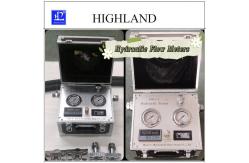 China HIGHLAND Hydraulic Flow Meters Removable Design Oil Temperature Range -20C -150C supplier