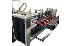China 380V 220V Carton Box Folder Gluer Machine , 2400mm Automatic Carton Folding Gluing Machine supplier