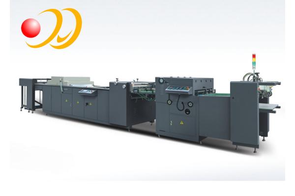 Small Automatic UV Coating Machine With Powder Removing Section