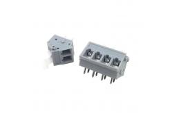 China PCB Screwless Spring Wire Terminal Block HQ243-5.0mm Pitch supplier
