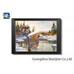 Wolves 3D Lenticular Printing Picture For Gift , Home Decoration for sale