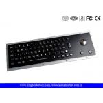 High Vandal-Proof Black Metal Keyboard Stainless Steel With 64 Keys for sale