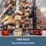 VNA Rack Very Narrow Aisle Heavy Duty Rack VNA Pallet Racking Warehouse Storage Rack with three way forklift for sale