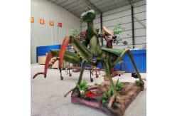 China Musement Realistic Animatronic Animals Mantis Model Children Age supplier