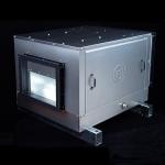 Powerful Smoke Exhaust Commercial Ventilation Centrifugal Water Curtain Cooling Wind Cabinet for sale