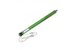 China Remote Control 15mm Solar Shade Roller Blind Tubular Motor IP44 supplier
