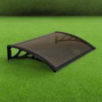 Protect Windows Polycarbonate Awnings Bronze Durable Weather Resistant for sale