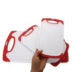 3 Piece Cutting Board Set PP Dishwasher Safe Chopping Board Household Kitchen Tools