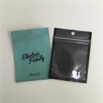 Resealable Three Side Sealed Aluminum Foil Zip Lock Bag Food Moisture Proof