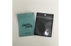 China Resealable Three Side Sealed Aluminum Foil Zip Lock Bag Food Moisture Proof supplier