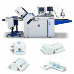 Large Format Pharmaceutical Leaflet Folding Machine With Paper Jam Detection For Pharma Industry for sale