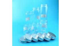 China 5.5cm Diameter 130ml 690ml Plastic Screw Cap Jars supplier