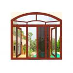 CA ,CE Aluminium Window Extrusion Profiles / Aluminum Tharmal Break Casement Window for sale