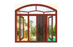 China CA ,CE Aluminium Window Extrusion Profiles / Aluminum Tharmal Break Casement Window supplier