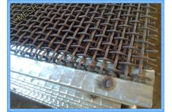 China 1.5x2m Vibrating Screen Mesh High Carbon Steel Square Hole supplier